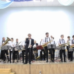 25 ноября Концертно-духовой оркестр представил школьникам Гимназии 4 концерт «Знакомство с оркестром».