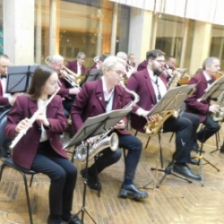 11 ноября Концертно-духовой оркестр поздравил Новочебоксарский ЦРТДиЮ с 50-летним юбилеем