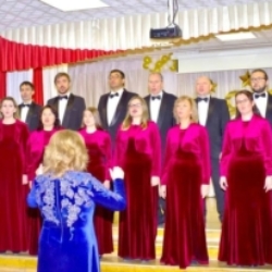 Капелла “Классика” поздравила Шестую школу с Юбилеем