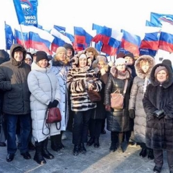 Артисты Капеллы “Классика” приняли участие в митинг-концерте “Слава защитникам Отечества”