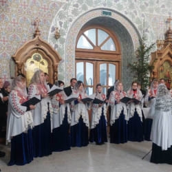 Второй концерт цикла Рождественских выступлений Капеллы «Классика» прошел 9 января в Храме Новоюжного района г.Чебоксары.