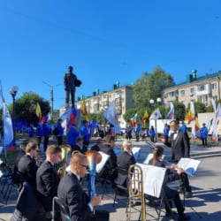 Капелла “Классика” выступила на открытии митинга памяти Андрияна Николаева