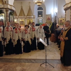 Концерт хора – Рождественское чудо – в  Храме Святых Новомучеников и Исповедников Российских