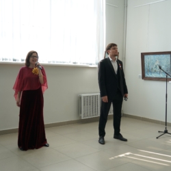 Солисты Капеллы “Классика” выступили на открытии выставки памяти Александра Аюкина