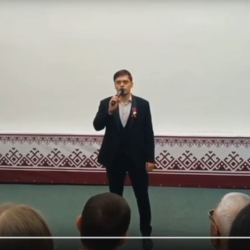 Антон Кнни выступил в программе Дней таджикской национальной культуры и языка