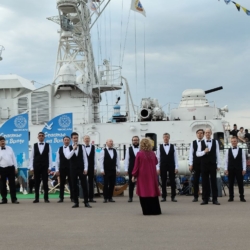 Яркие видеофрагменты концерта хора “Чебоксары на Волге”