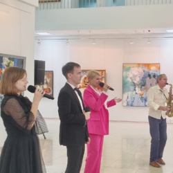 Капелла “Классика” – на открытии выставки Александра Федорова.