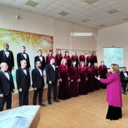 Программа хора “Zа наших”  – в 42 школе п.Лапсары