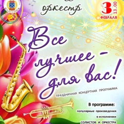 Видеофрагменты концертной программы оркестра “Всё для Вас” в ЧТСГХ 3.02.2026