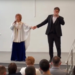 Солисты Капеллы «Классика» на открытии обновлённой 22 школы